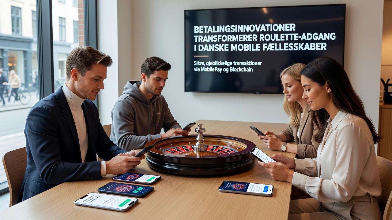 Blockchain og mobile enheder brugt til roulette i danske fællesskaber